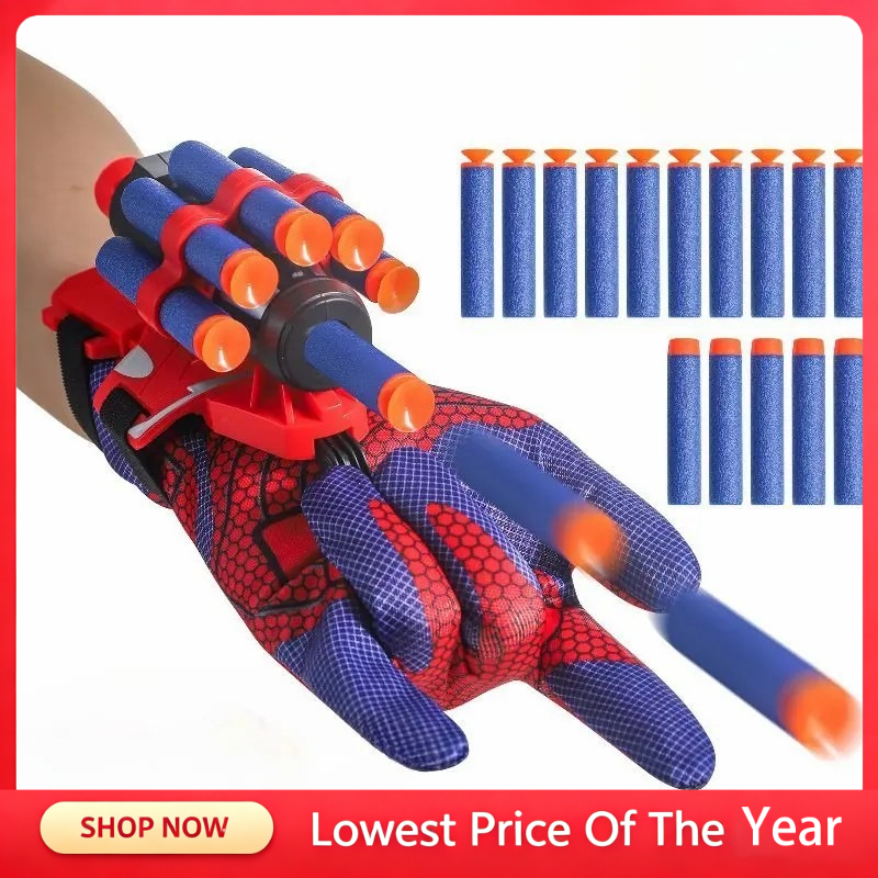 Halloween Costume Adult - Halloween Gloves Web Shooter Toy 15