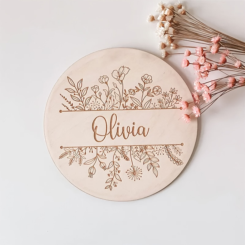 Personalized Floral Engraved N - Halloween Party Supplies ulasan dan harga