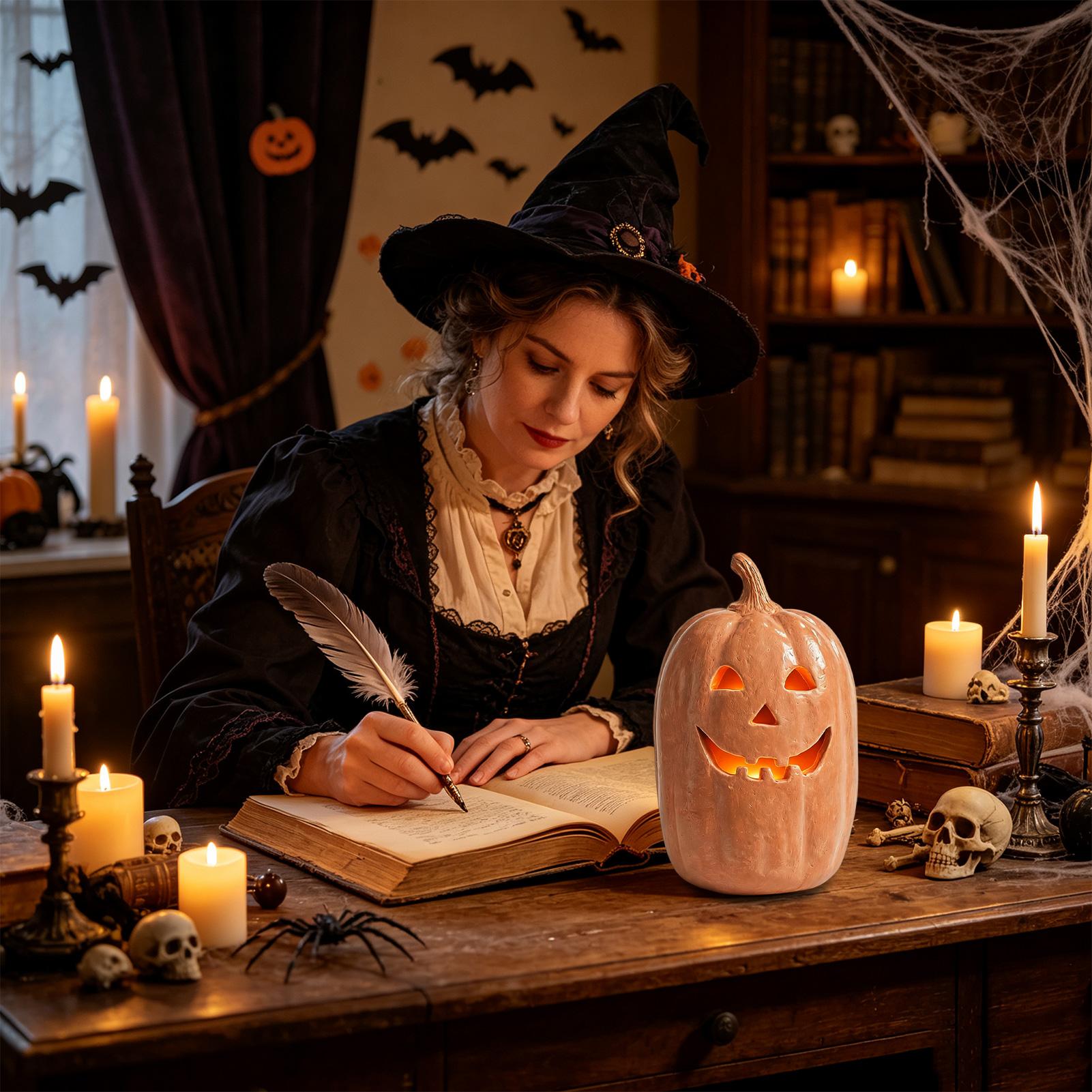 Spooky Pumpkin Lanterns Pumpki - Pumpkin Lantern Halloween ulasan dan harga