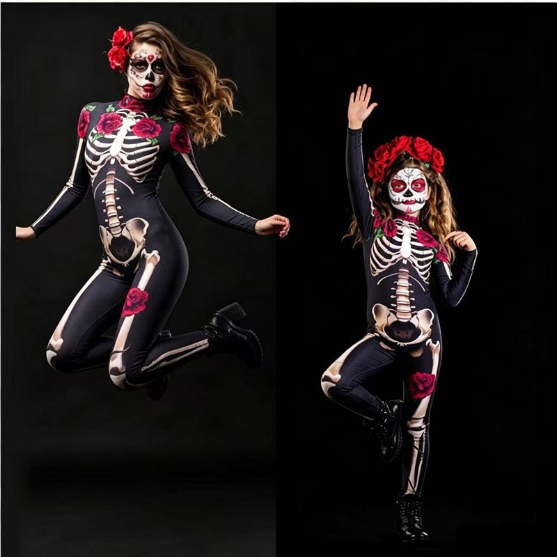 Kids Halloween Scary Skeleton  - Halloween Costume Kids ulasan dan harga