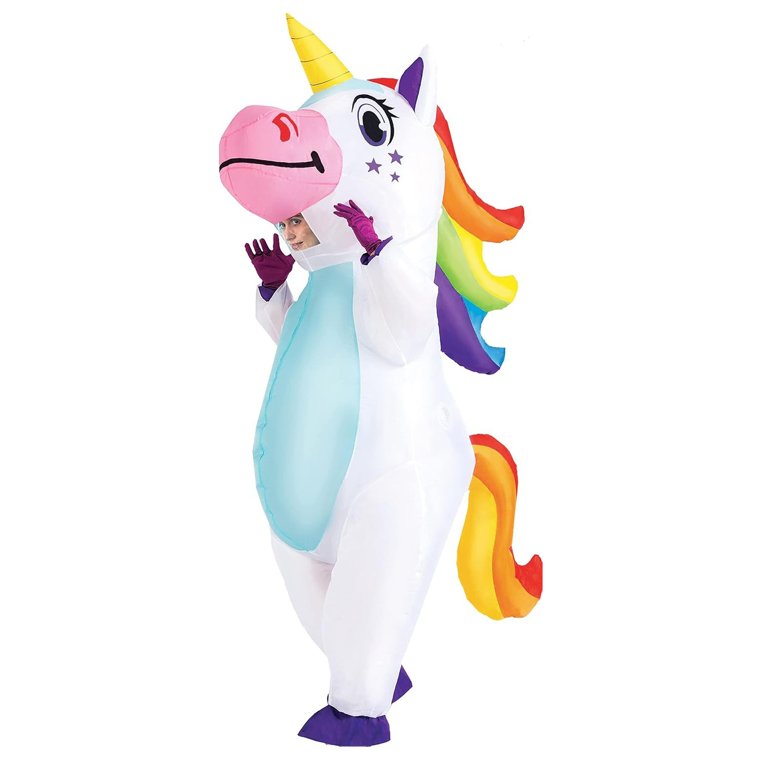 Inflatable Unicorn Costume Adu - Halloween Costume Adult ulasan dan harga