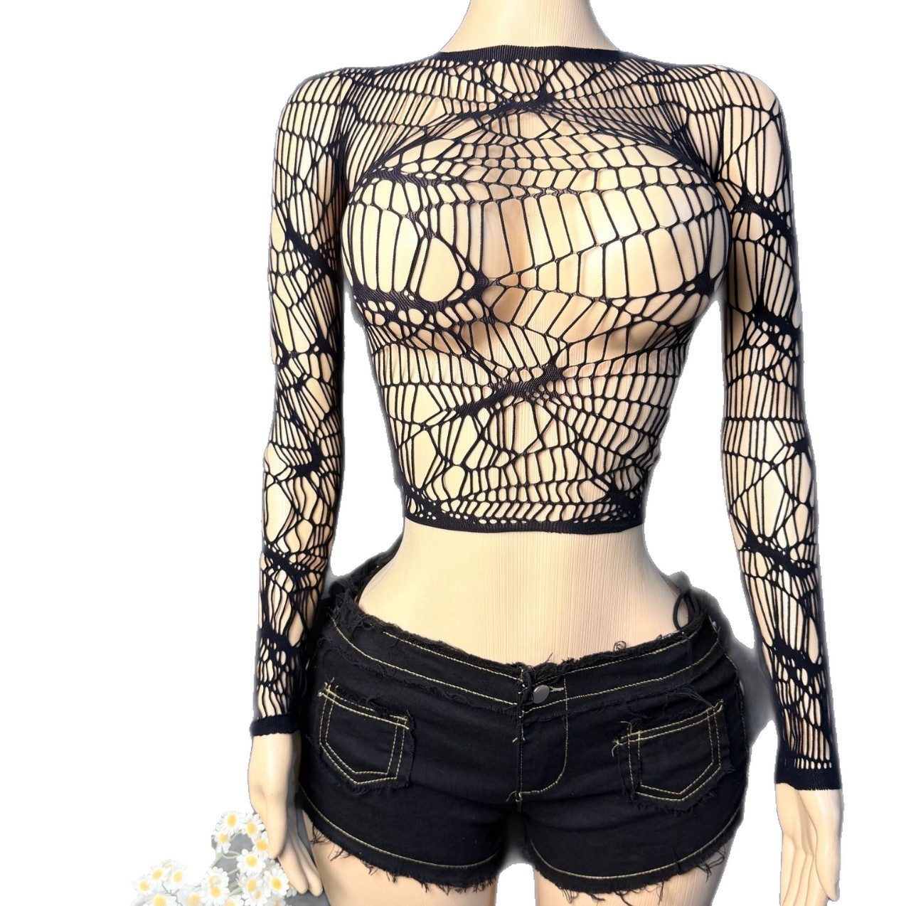 Game Decoration Lingerie with  - Spider Web Halloween Decoration ulasan dan harga