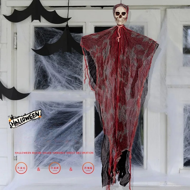 Halloween Decoration Hanging G - Halloween Skeleton Decoration ulasan dan harga