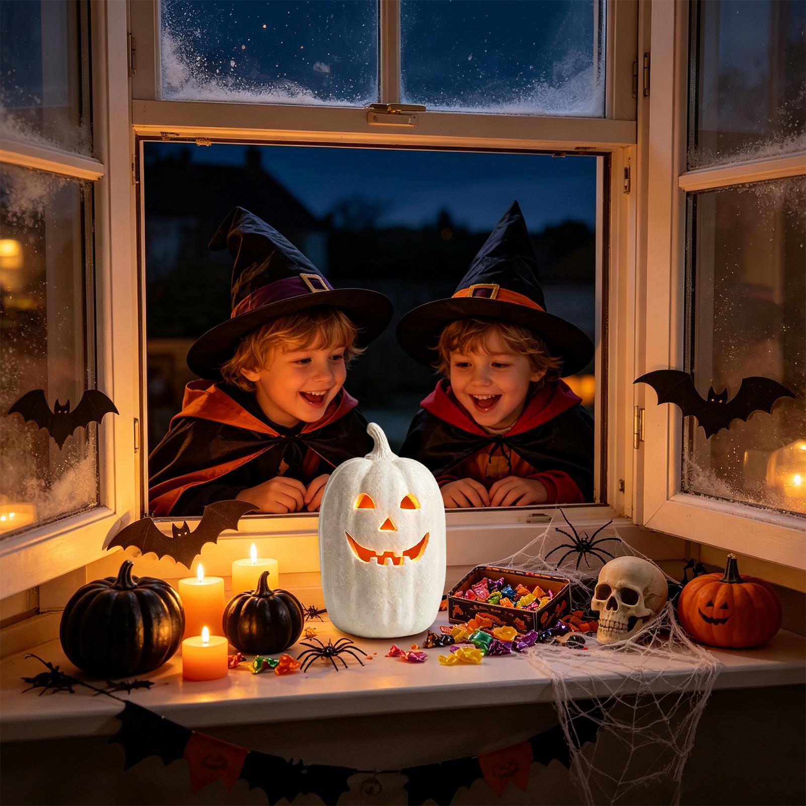 Pumpkin Lanterns Decor Handmad - Pumpkin Lantern Halloween ulasan dan harga
